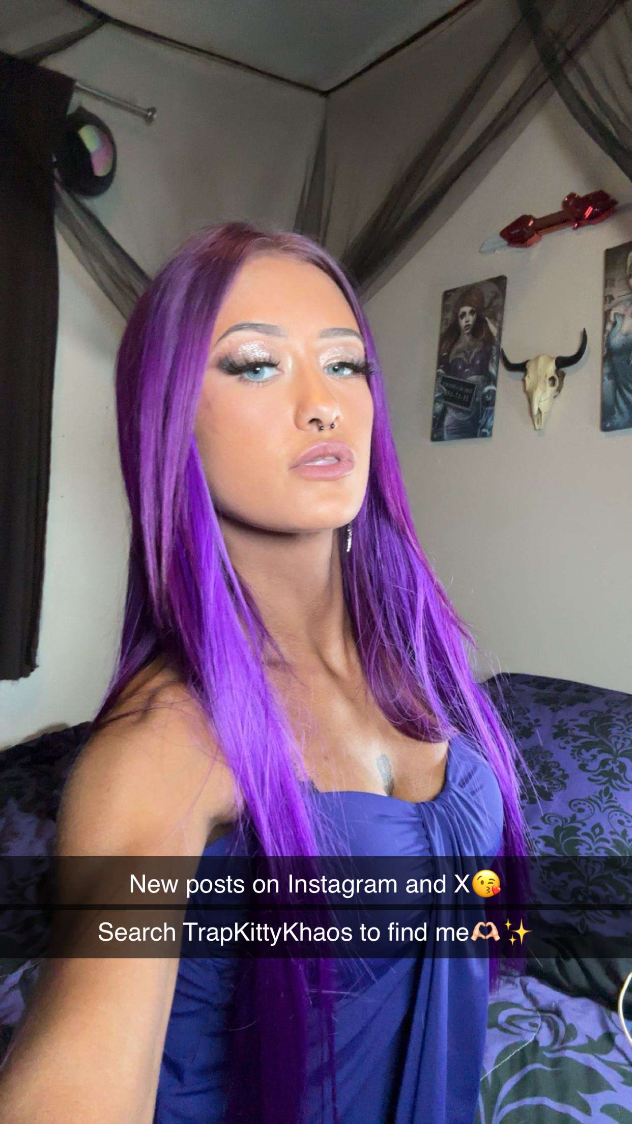 trappkittykhaos snapchat image archive image