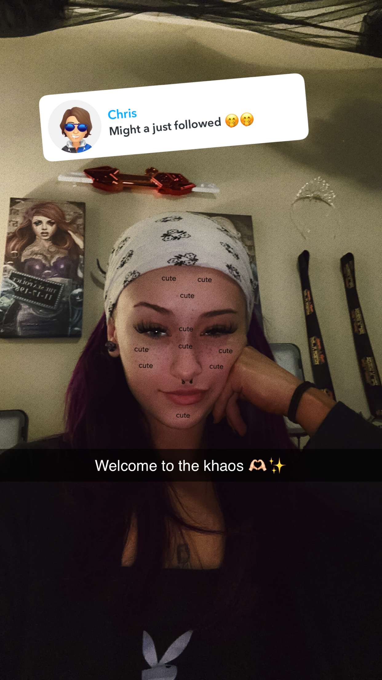 trappkittykhaos snapchat image archive image