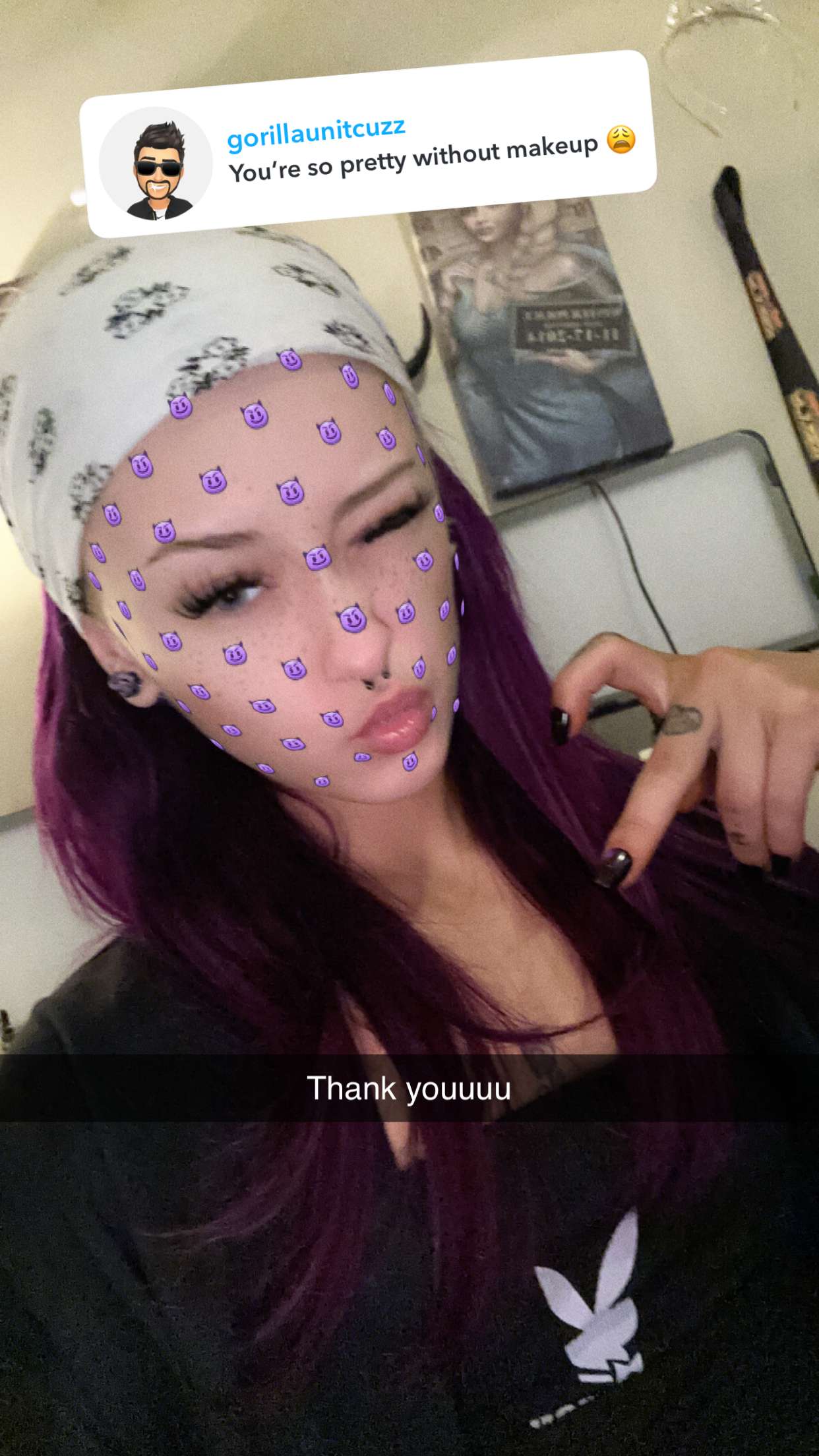 trappkittykhaos snapchat image archive image