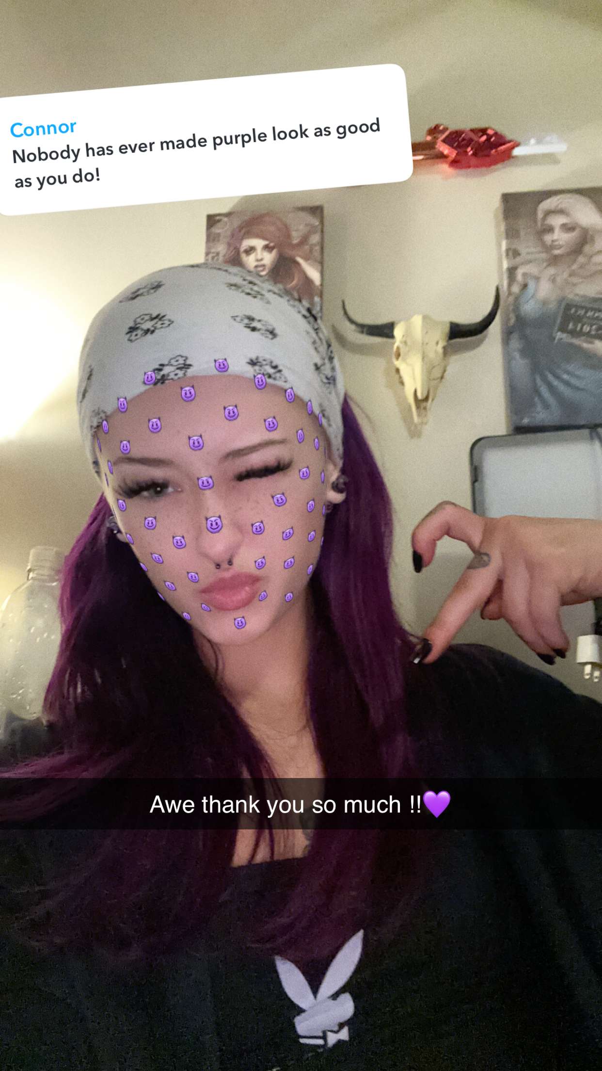 trappkittykhaos snapchat image archive image