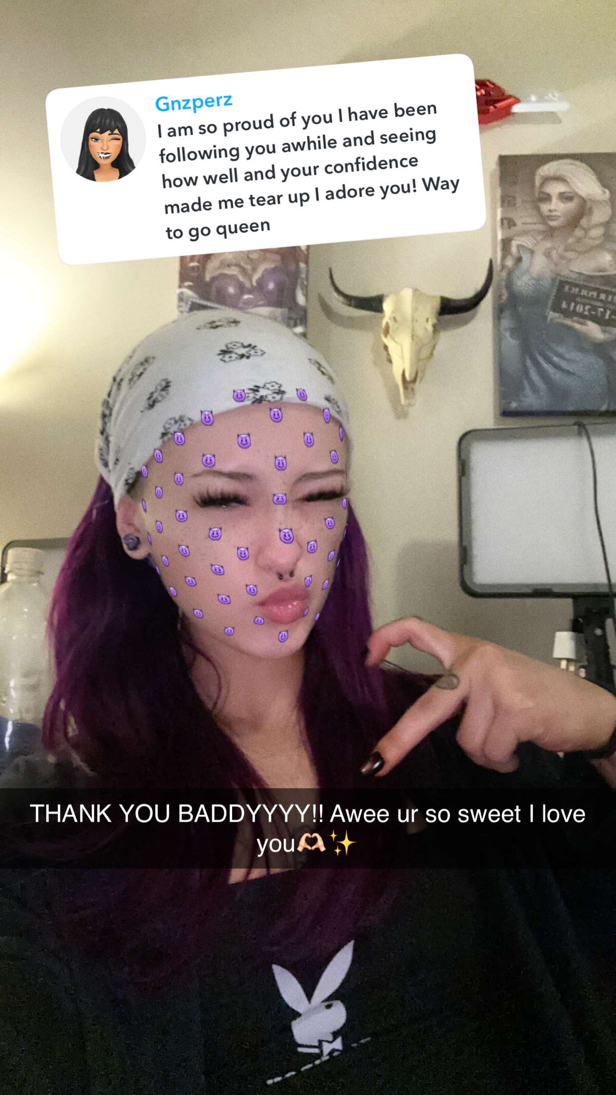 trappkittykhaos snapchat image archive image