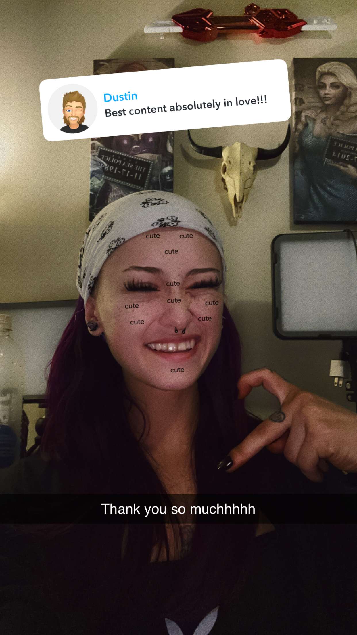 trappkittykhaos snapchat image archive image