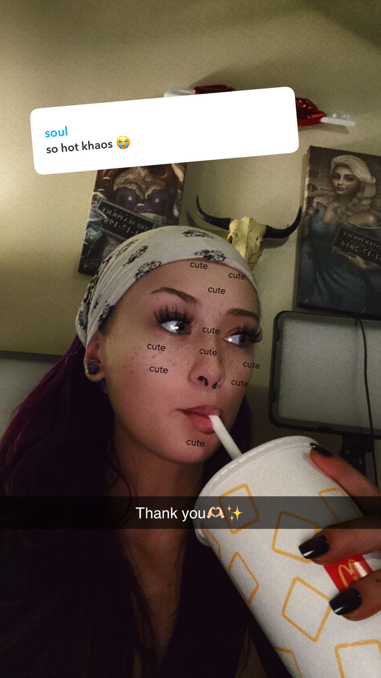 trappkittykhaos snapchat image archive image