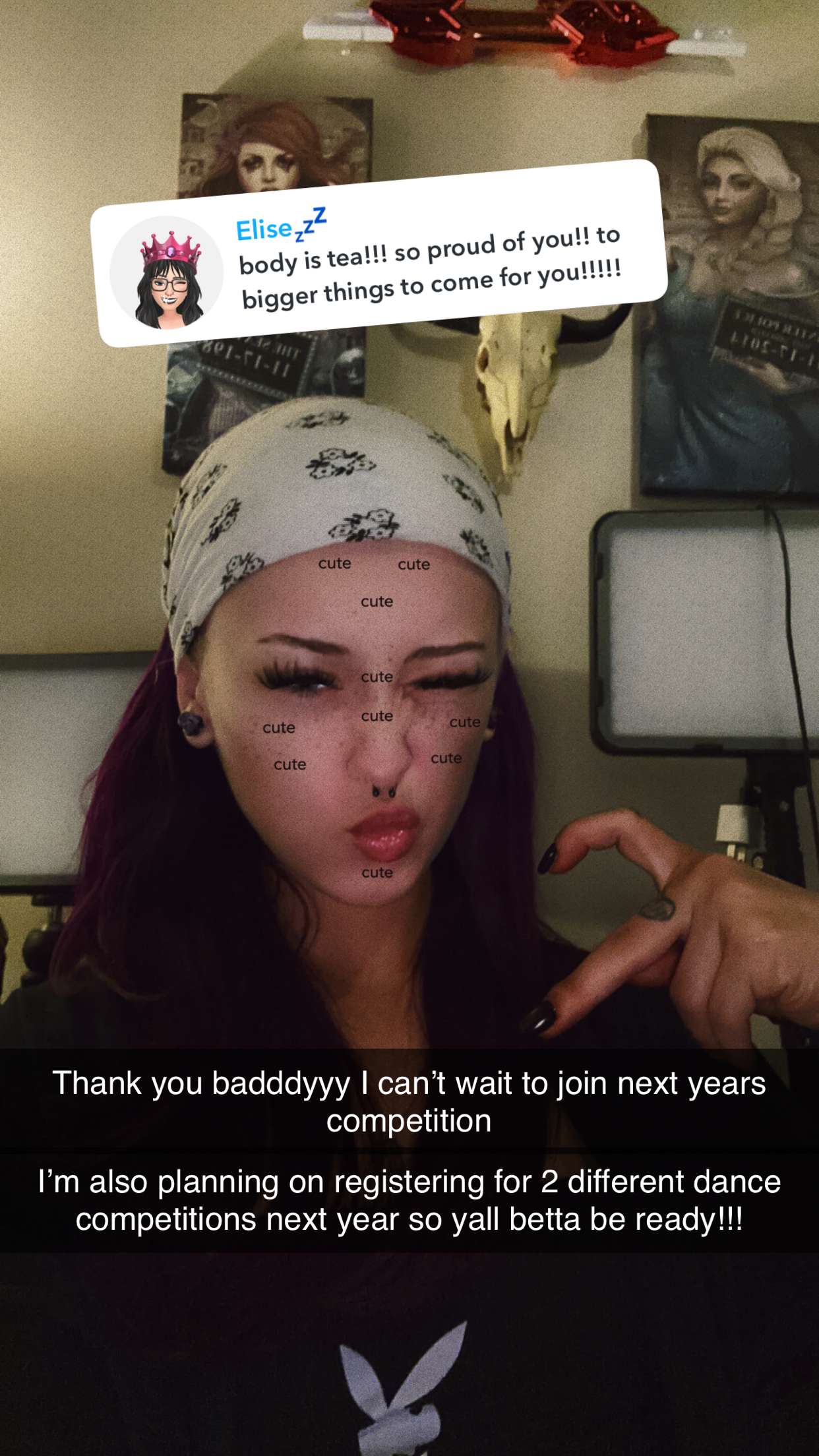 trappkittykhaos snapchat image archive image