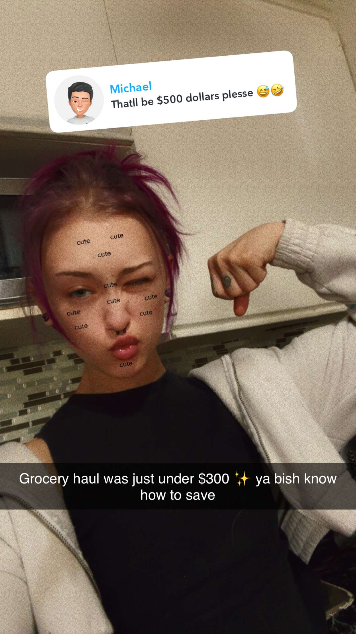 trappkittykhaos snapchat image archive image