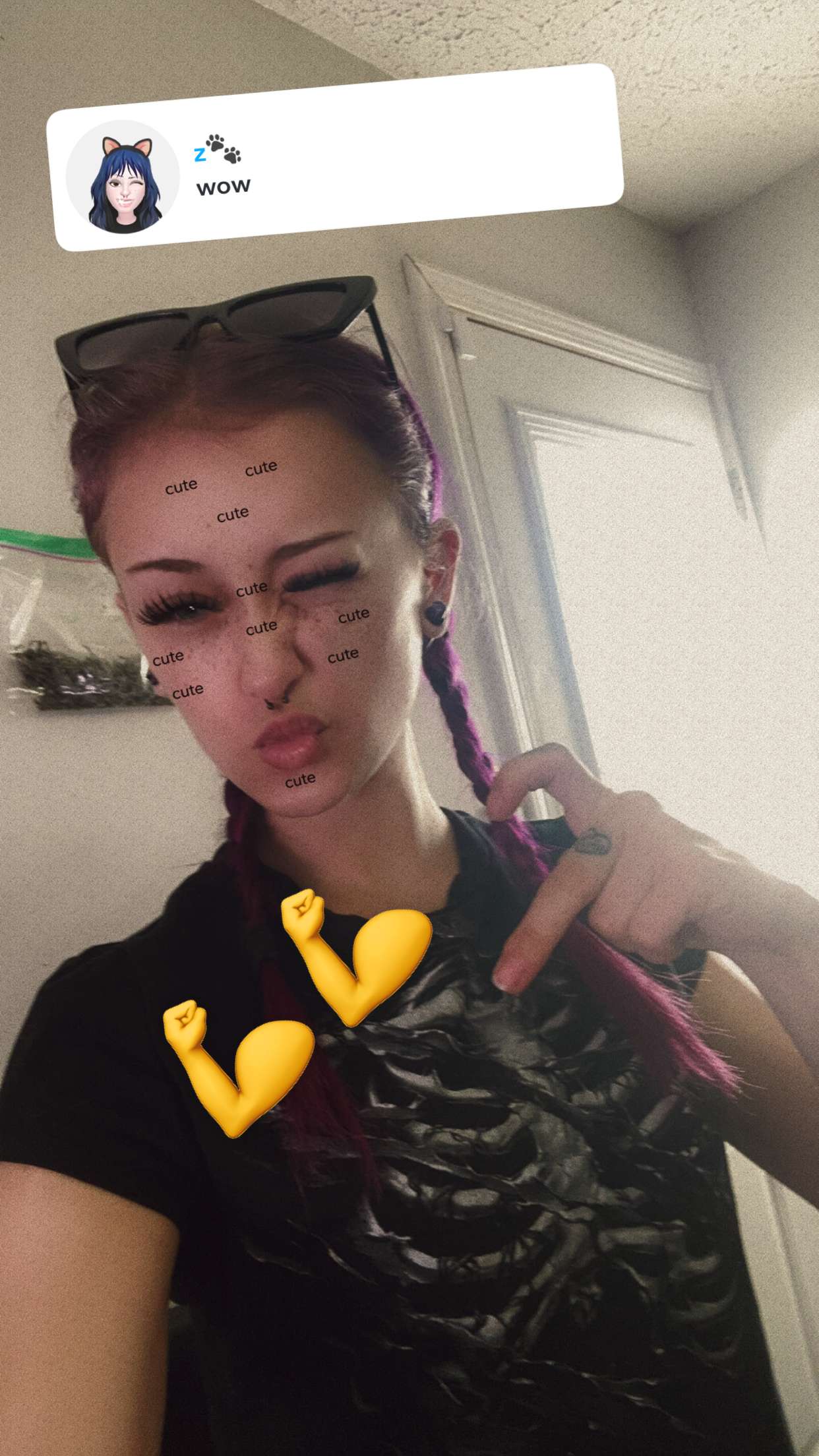 trappkittykhaos snapchat image archive image