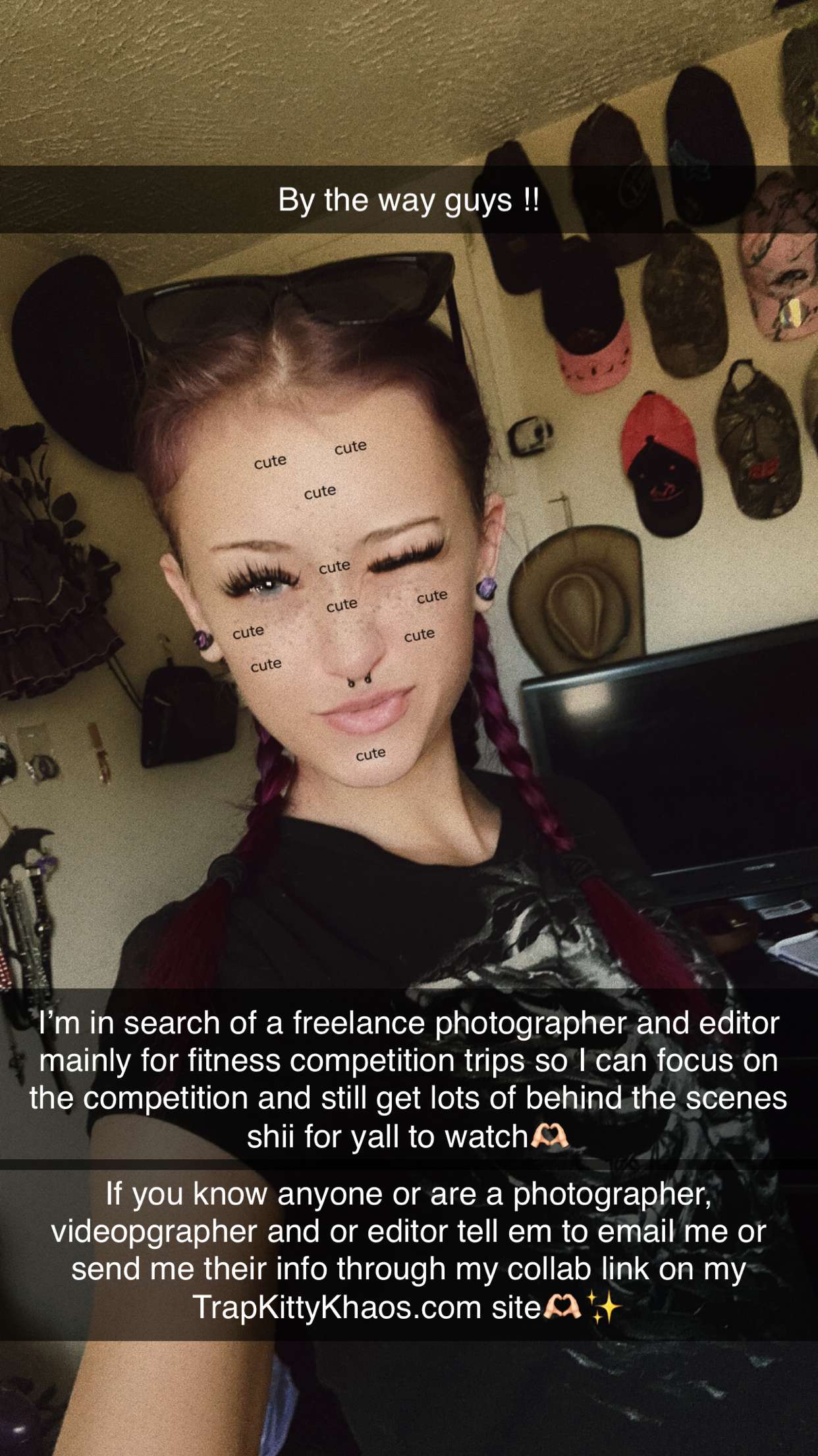 trappkittykhaos snapchat image archive image