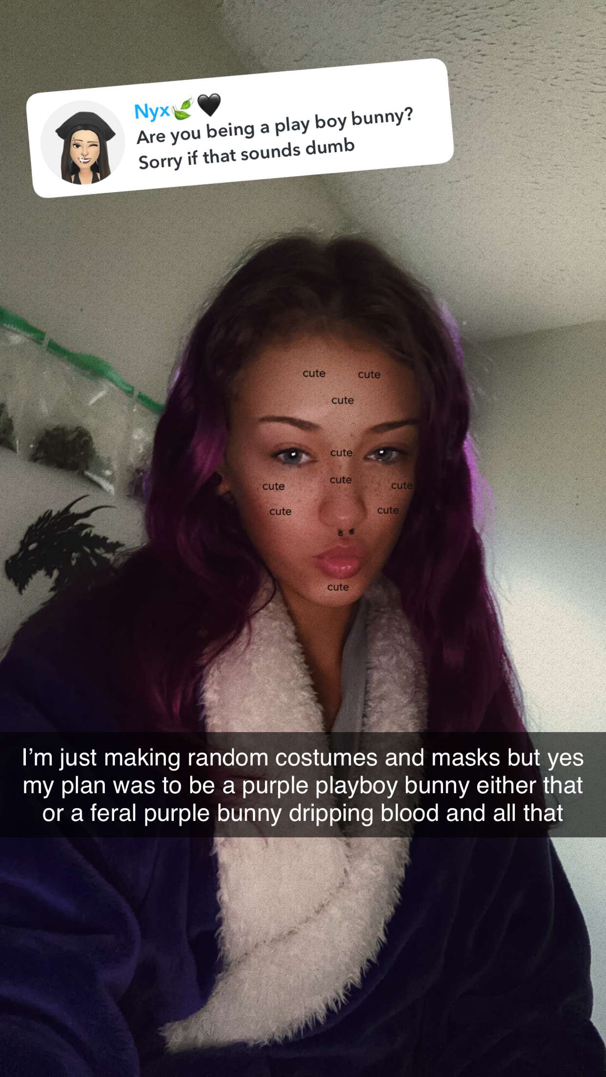 trappkittykhaos snapchat image archive image