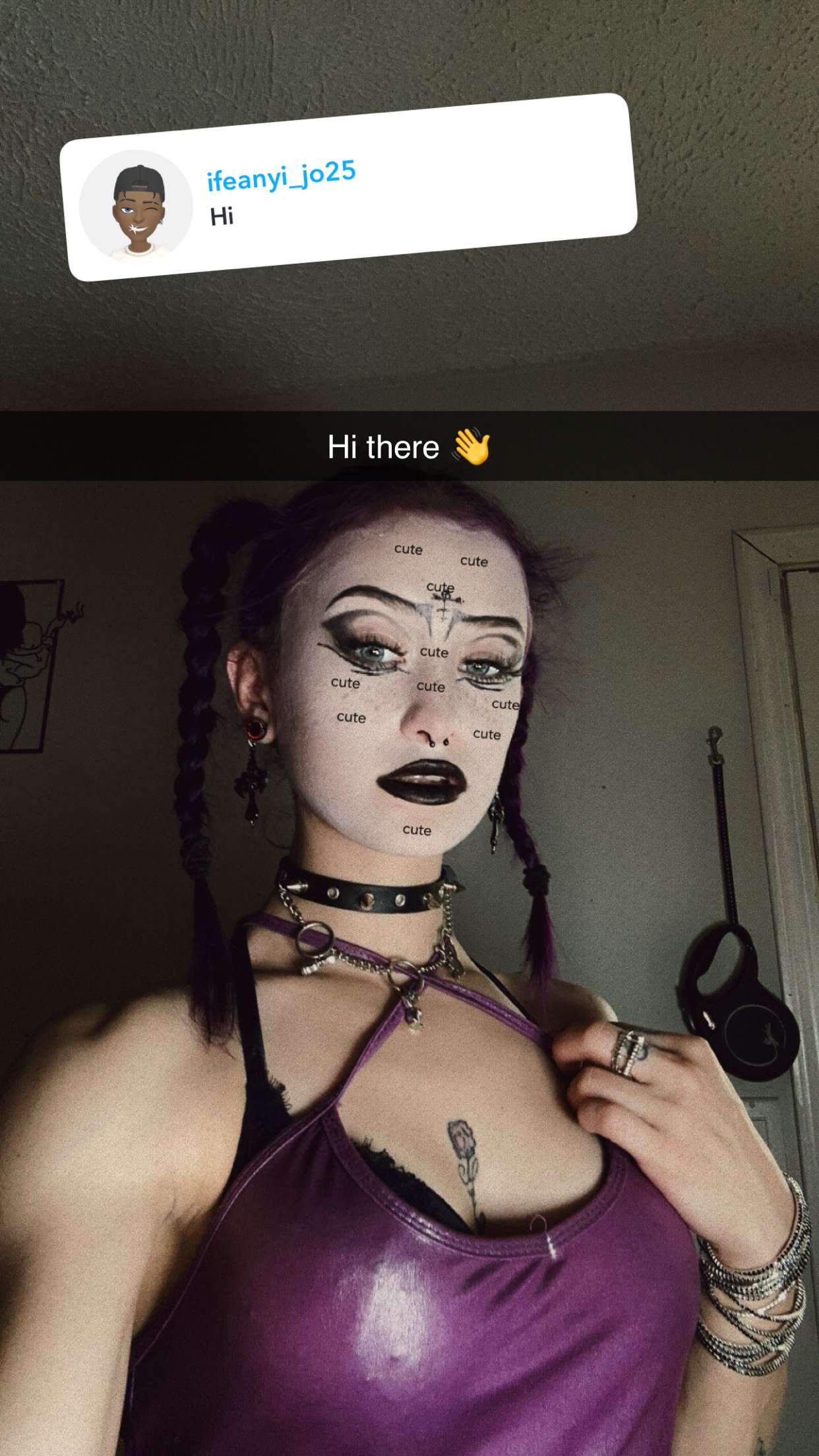 trappkittykhaos snapchat image archive image