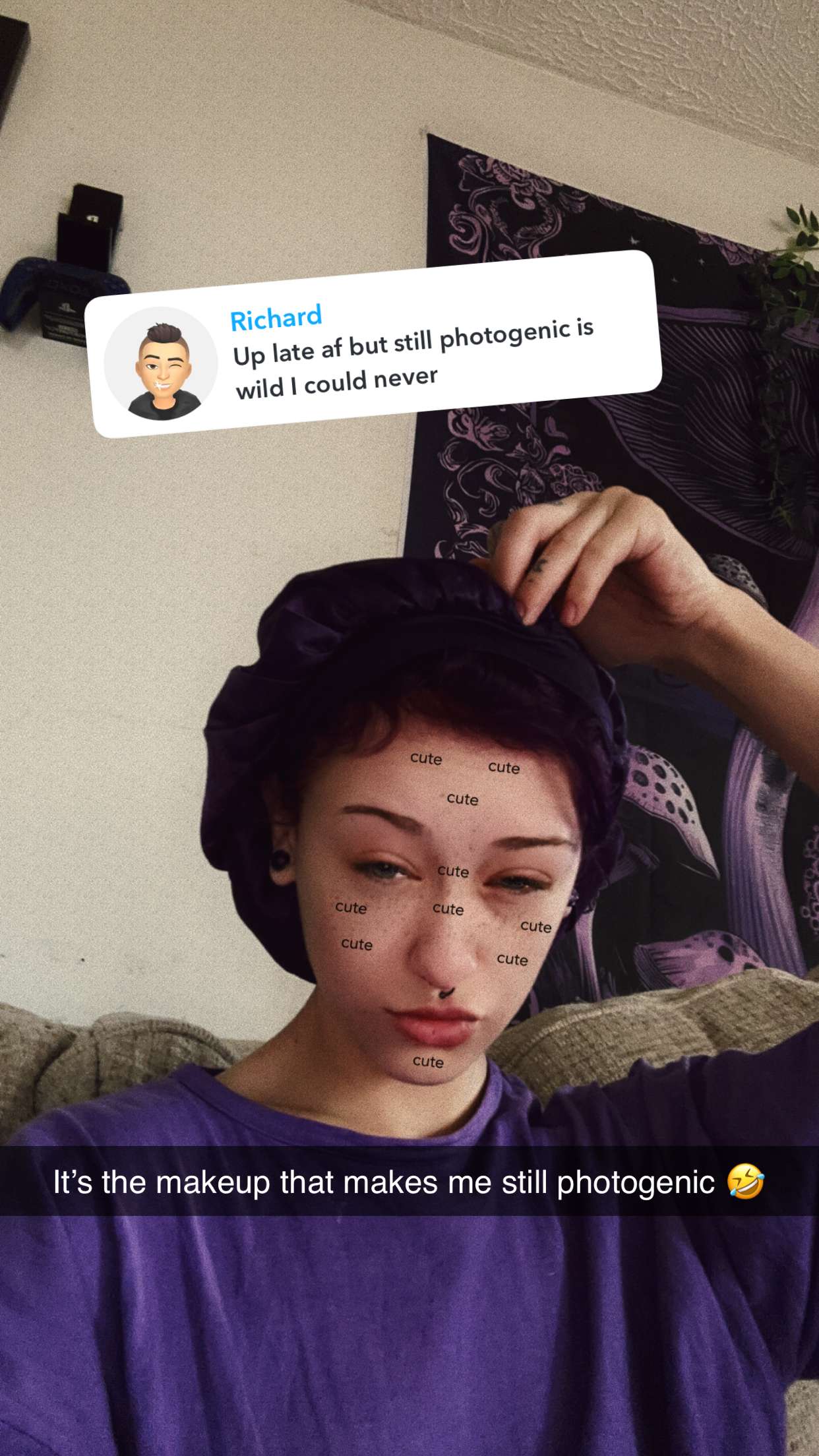 trappkittykhaos snapchat image archive image