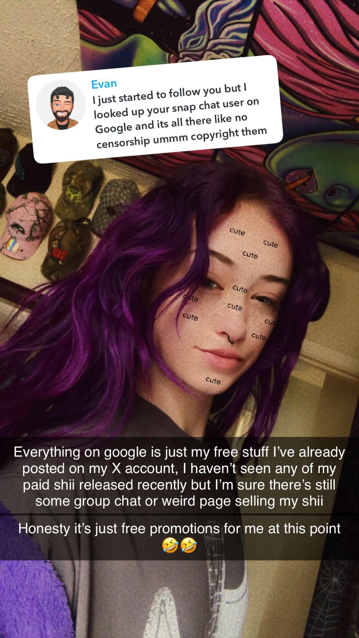 trappkittykhaos snapchat image archive image