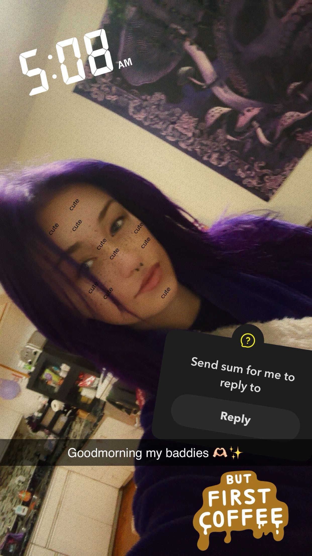 trappkittykhaos snapchat image archive image