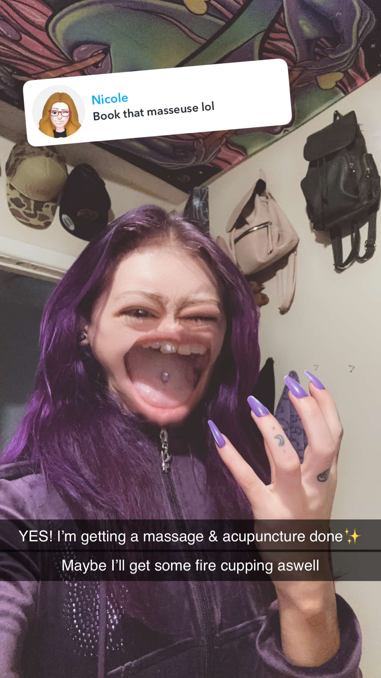 trappkittykhaos snapchat image archive image