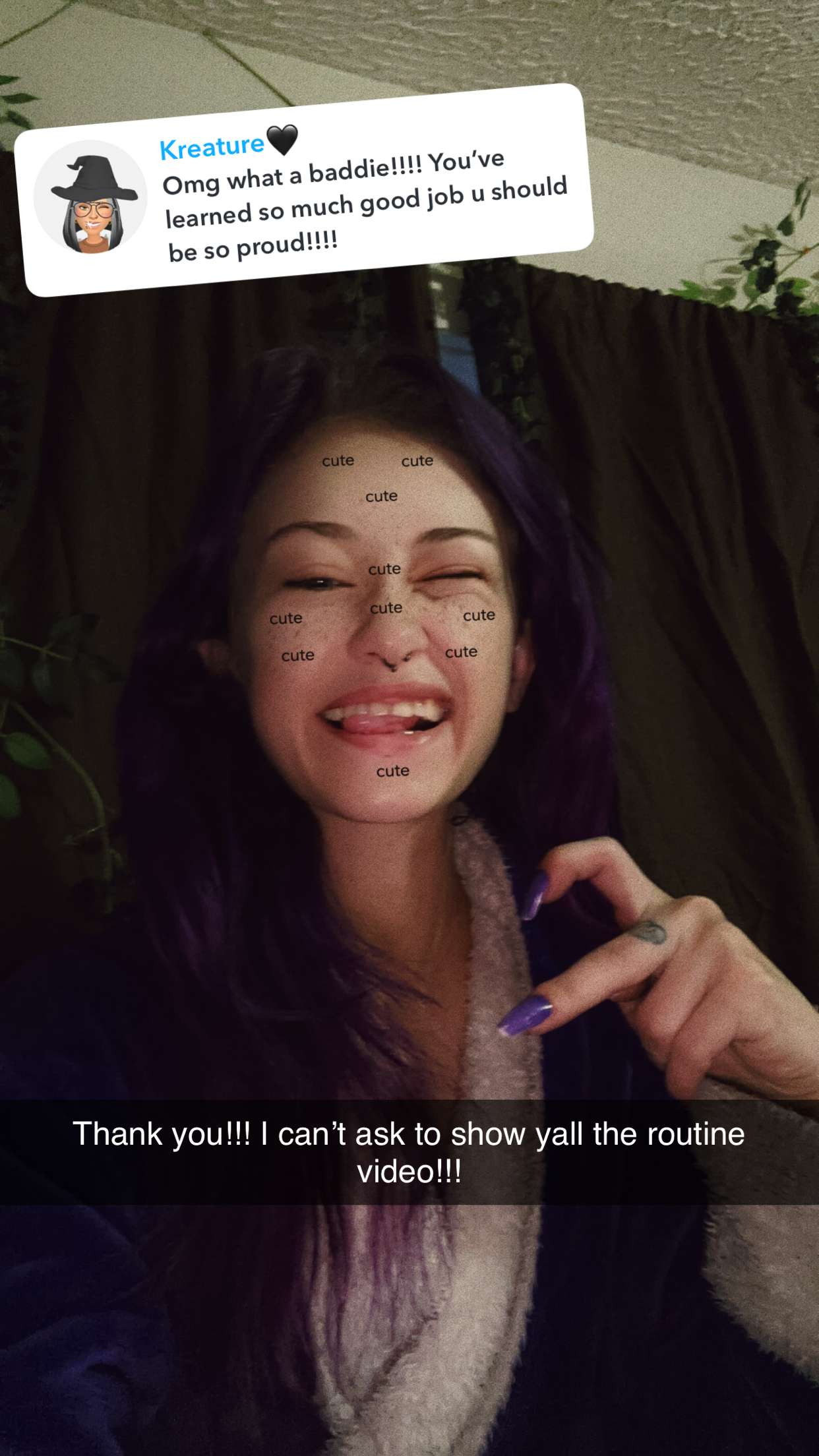 trappkittykhaos snapchat image archive image