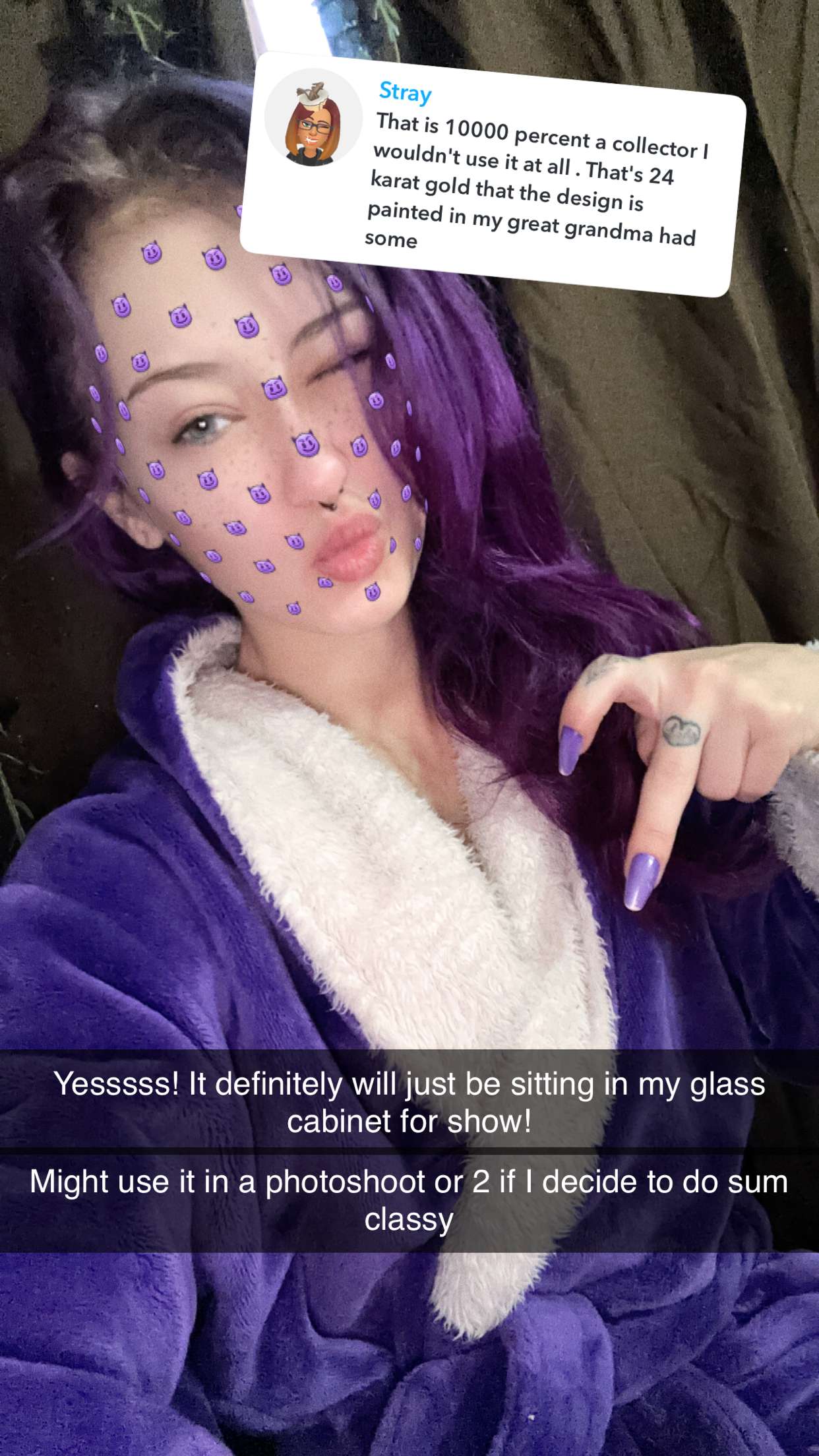 trappkittykhaos snapchat image archive image