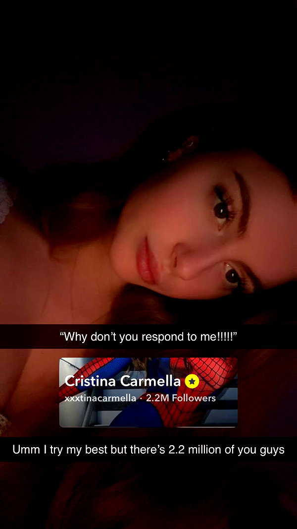 xxxtinacarmella snapchat image archive image