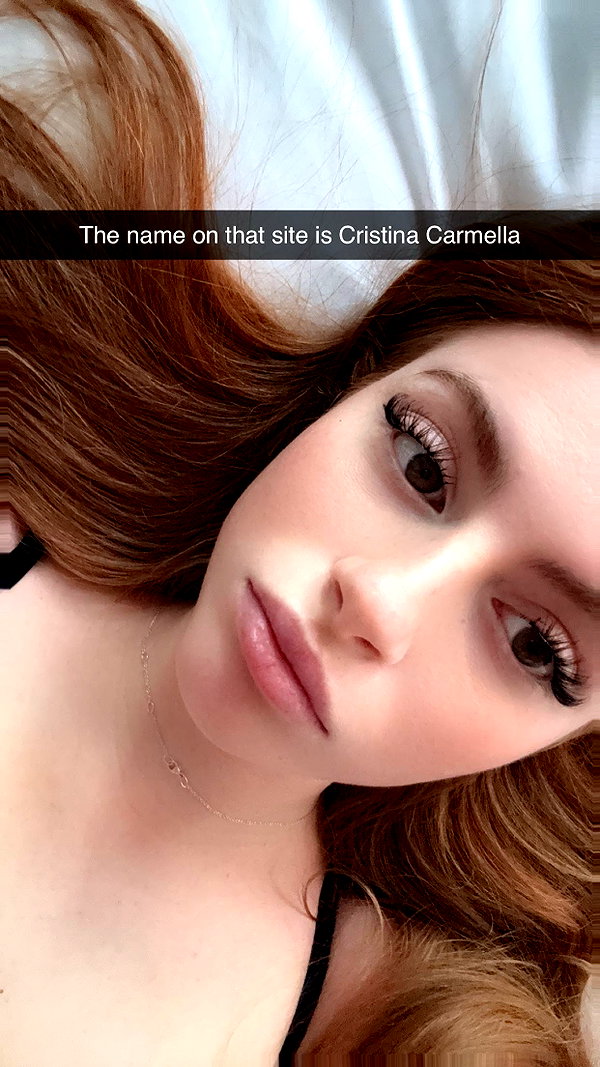 xxxtinacarmella snapchat image archive image