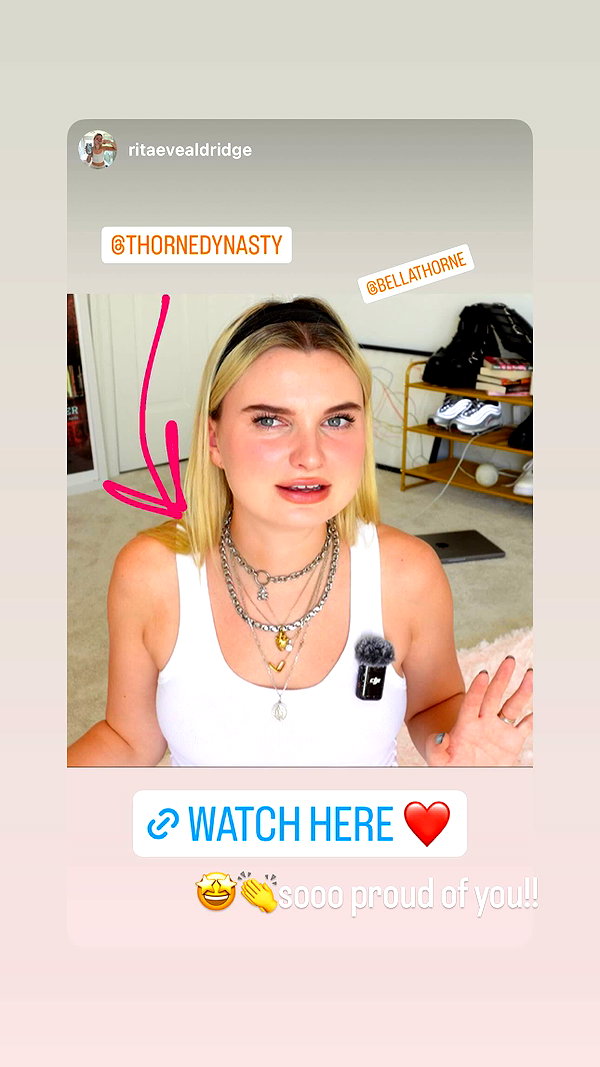 bellathorne instagram image archive image