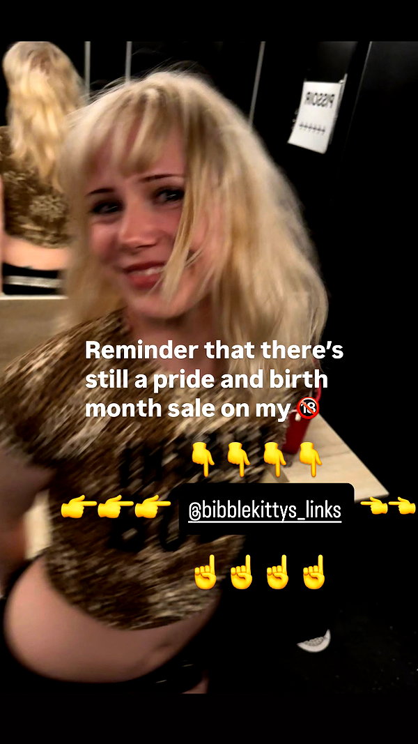 bibblekitty.reels instagram image archive image