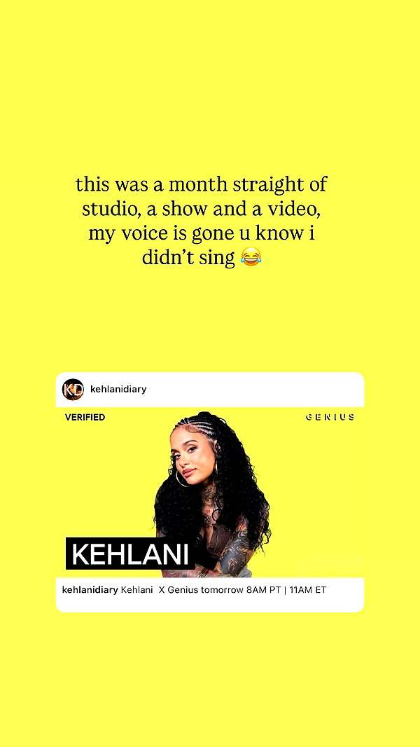 kehlani instagram image archive image