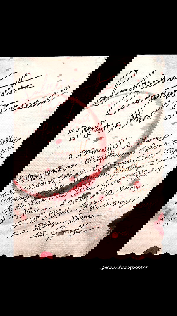 sabrinacarpenter sabrinacarpenter archive image