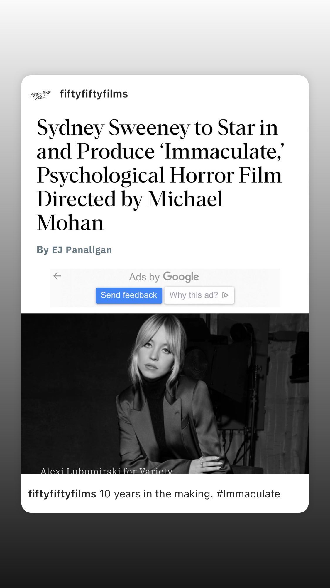 sydney_sweeney instagram image archive image