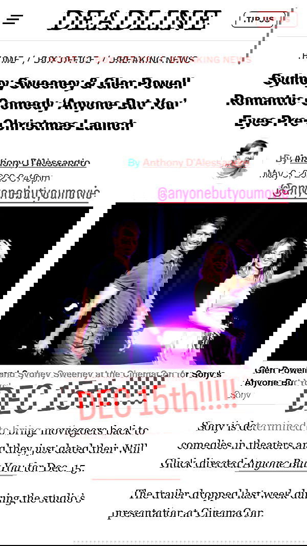 sydney_sweeney image ~ Altpins