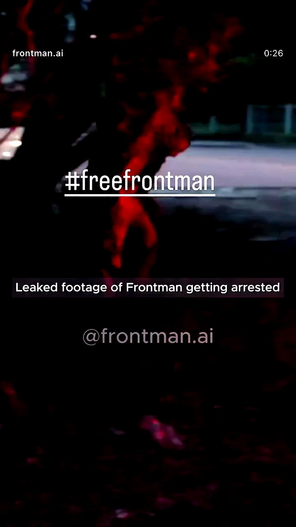 frontman.ai archive video preview